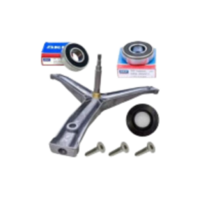 Kit Eje Soporte Tambor Lavarropas Drean – Whirlpool – Aurora – Candy - Patriot 03 / 04