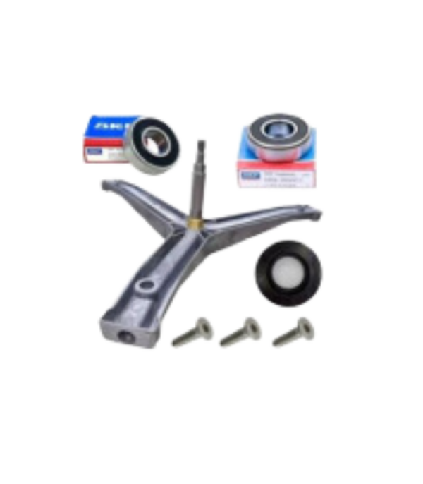Kit Eje Soporte Tambor Lavarropas Drean – Whirlpool – Aurora – Candy - Patriot 03 / 04
