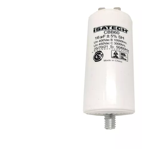 CAPACITOR 16 MF 440 C/TORNILLO COOLTECH