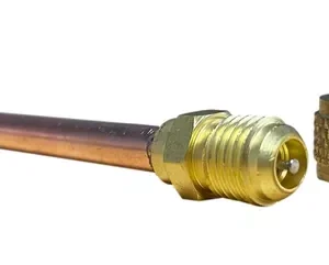 VALVULA DE CARGA PARA SOLDAR 1/4 CODIGO:38492