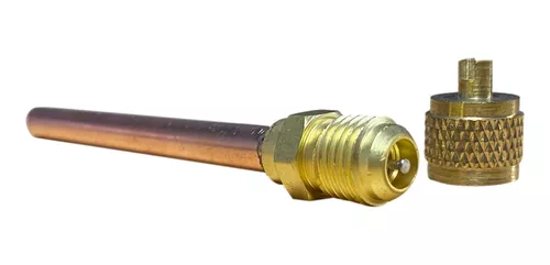 VALVULA DE CARGA PARA SOLDAR 1/4 CODIGO:38492