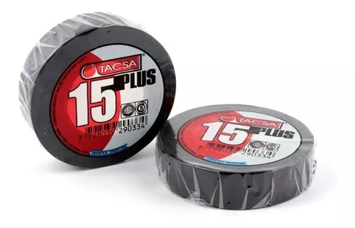 CINTA AISLADORA DE 10 MTS NEGRA TACSA CODIGO:54203 - Image 2