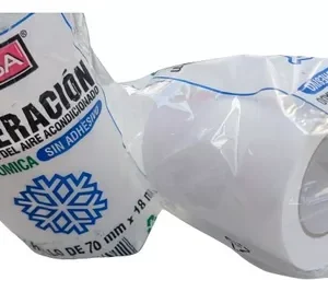 CINTA S/ADHESIVO BLANCA TACSA L/E 70 MM x 18 M CODIGO:54252